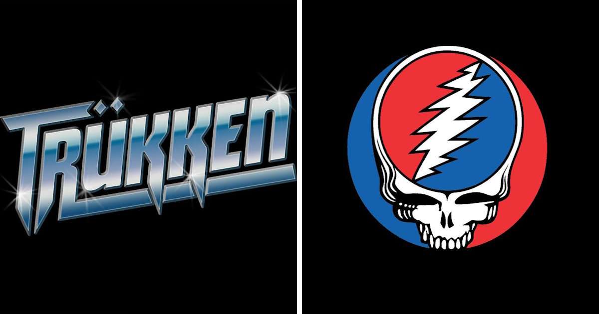 Trukken Grateful Dead Heavy Metal Tribute Logo