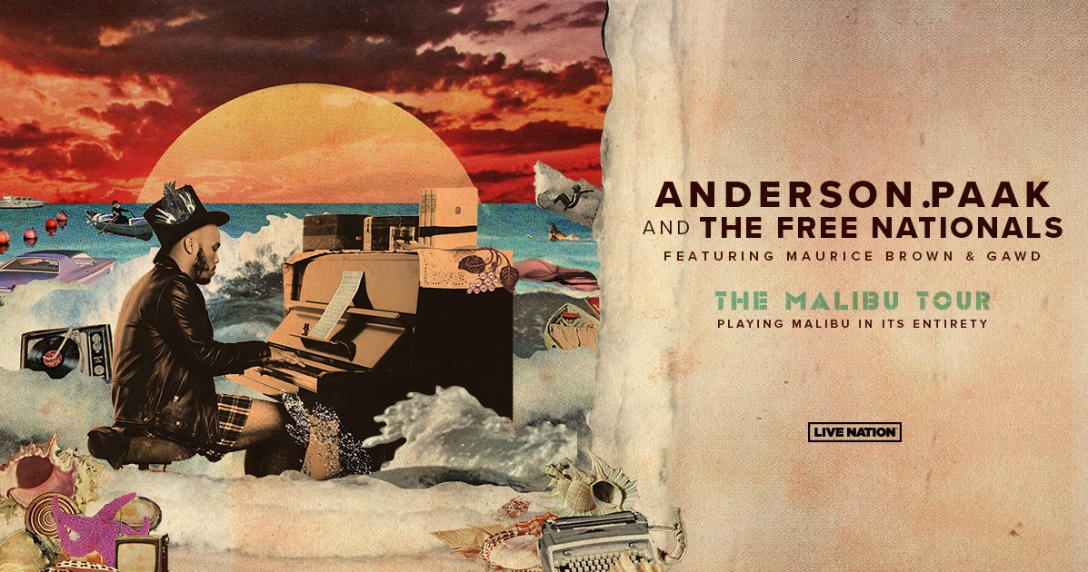 Never Come Down: Anderson .Paak To Perform 'Malibu' Album On 2024