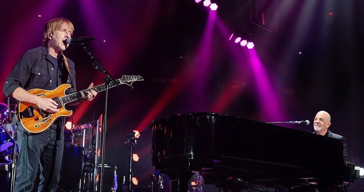 Billy Joel Trey Anastasio Suarez