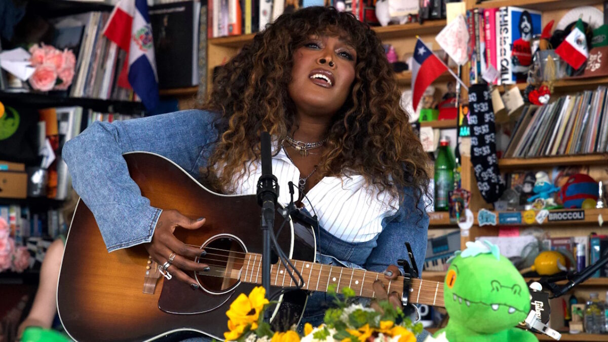 Watch Brittney Spencer Bring ‘My Stupid Life’ Songs To Life For NPR ‘Tiny Desk Concert’