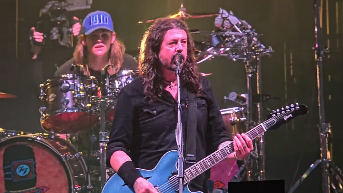 Taylor Hawkins’ Son Shane Hawkins Plays Drums With Foo Fighters In London