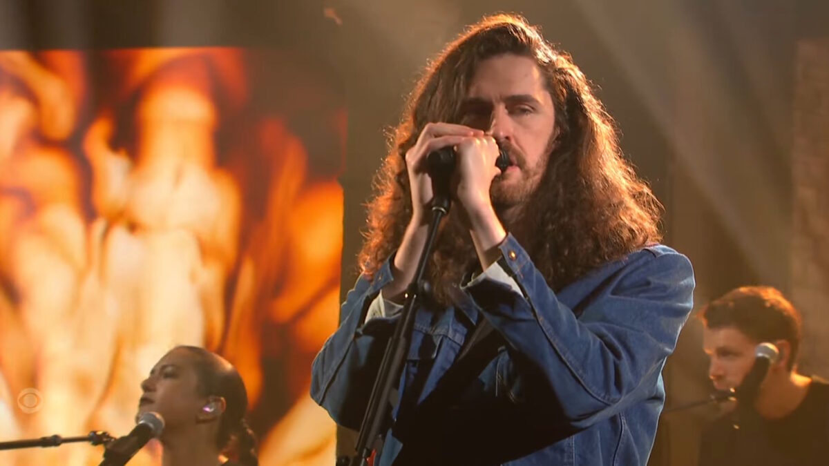 Watch Hozier Perform Chart-Topping Hit 'Too Sweet' On 'Colbert'