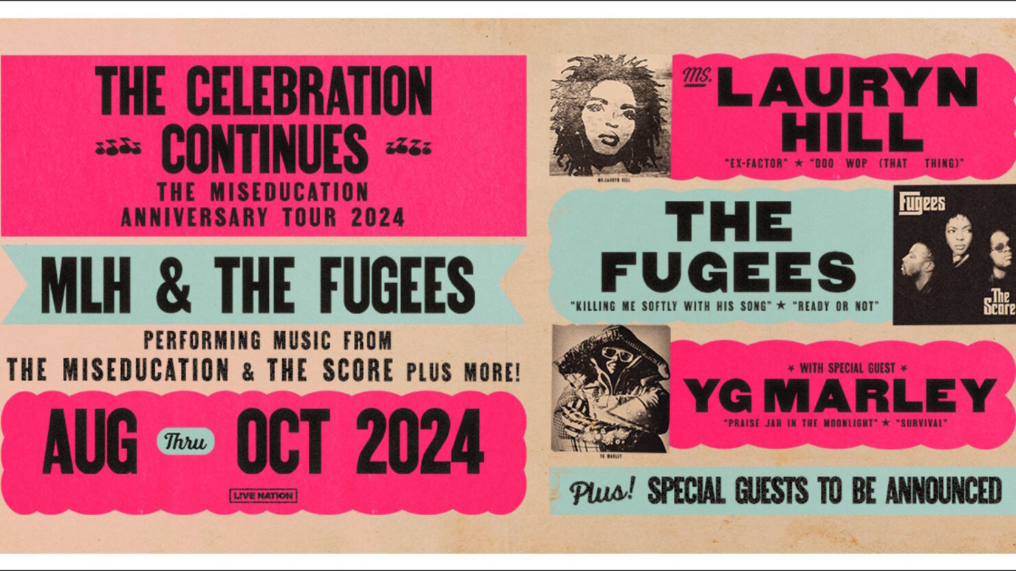 Lauryn Hill & Fugees Softly Kill 2024 U.S. Tour 3 Days