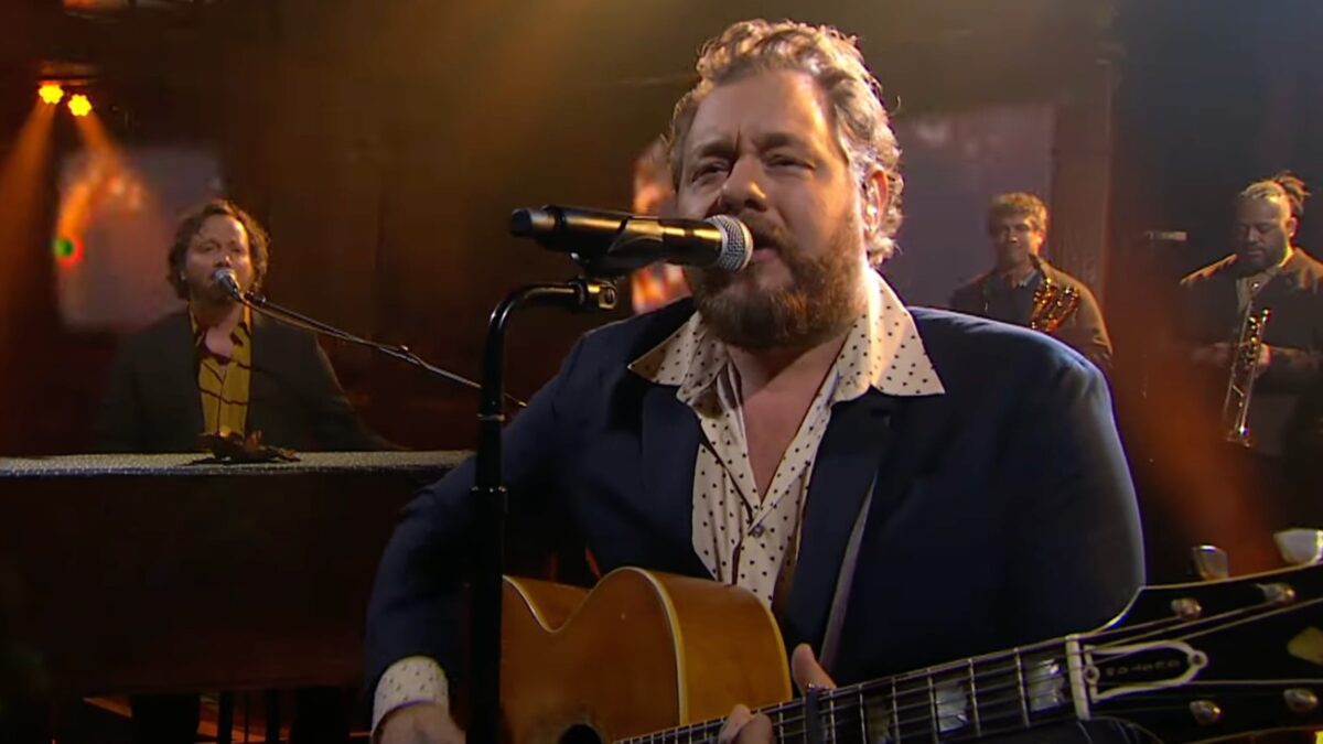 Nathaniel Rateliff & The Night Sweats Bring 'South Of Here' Cut To 'Colbert'
