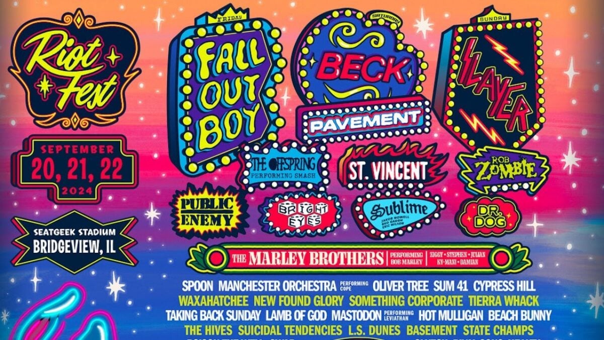 Riot Fest Unveils Stacked 2024 Lineup & Announces New Home