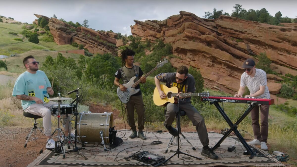 Watch Cory Wong Quartet Perform ‘Unplugged’ For ‘Red Rocks Trail Mix Session’