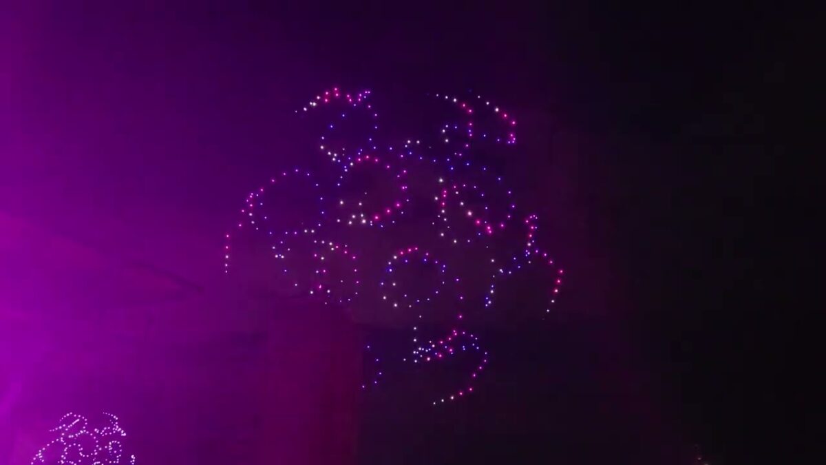 String Cheese Incident Rivertrance 7/14/24 Sunday Drone Show at Red Rocks