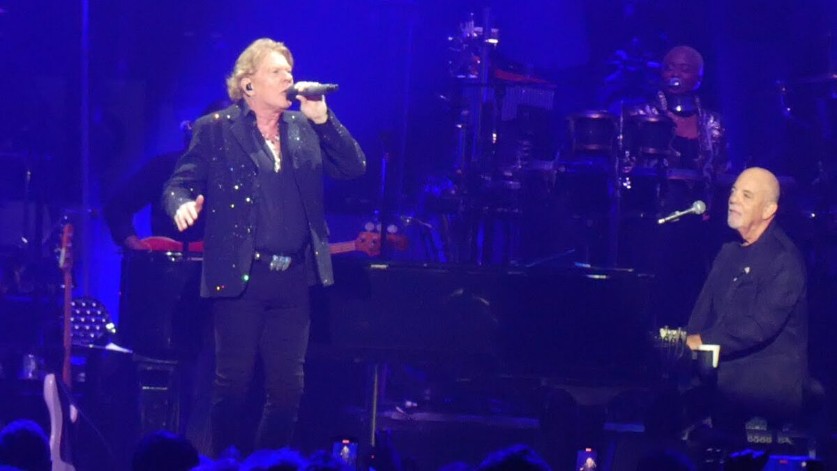 "You May Be Right" Billy Joel & Axl Rose@Madison Square Garden New York 7/25/24