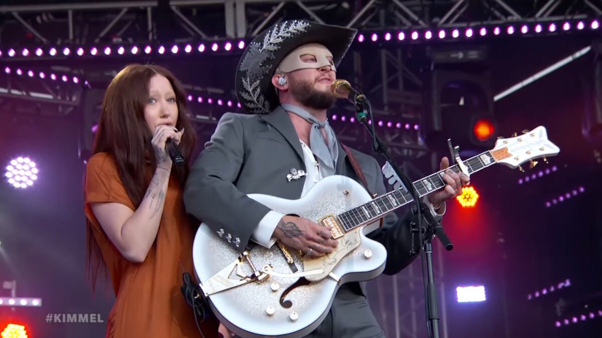 Orville Peck & Noah Cyrus Deliver Powerful Duet 'How Far Will We Take It?' On 'Kimmel'
