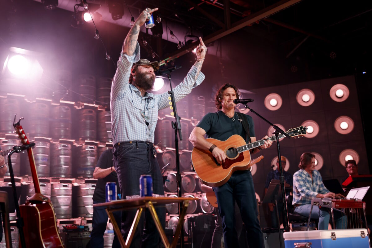 9x RIAA diamond-certified, GRAMMY® Award-nominated phenomenon Post Malone rocks out at Nashville's Marathon Music Works on Tuesday night as part of Bud Light's 'A Night in Nashville'