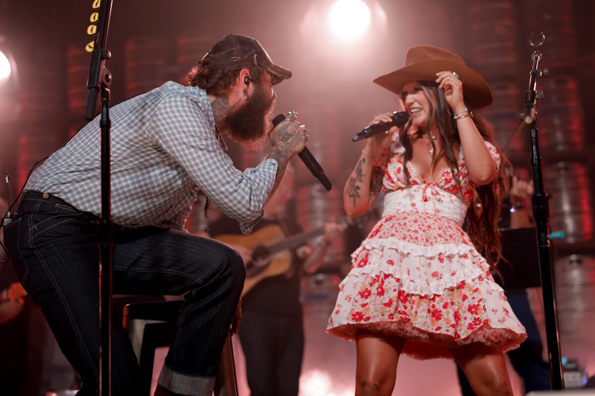 9x RIAA diamond-certified, GRAMMY® Award-nominated phenomenon Post Malone rocks out at Nashville's Marathon Music Works on Tuesday night as part of Bud Light's 'A Night in Nashville'
