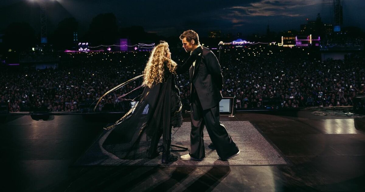 Stevie Nicks Harry Styles Hyde PArk 2024