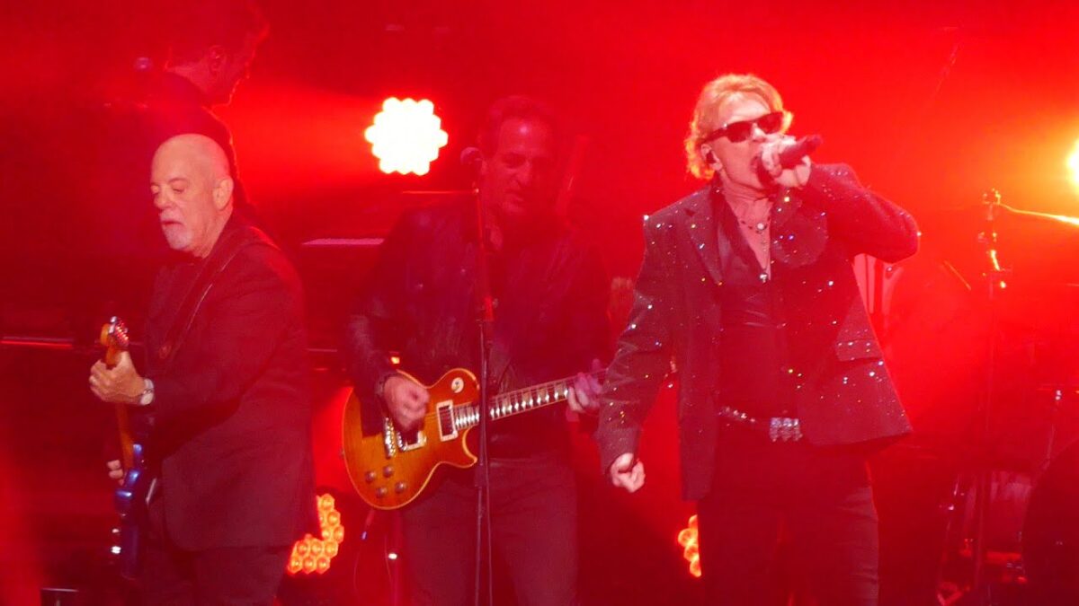"Live and Let Die & Highway to Hell" Billy Joel & Axl Rose@MSG New York 7/25/24