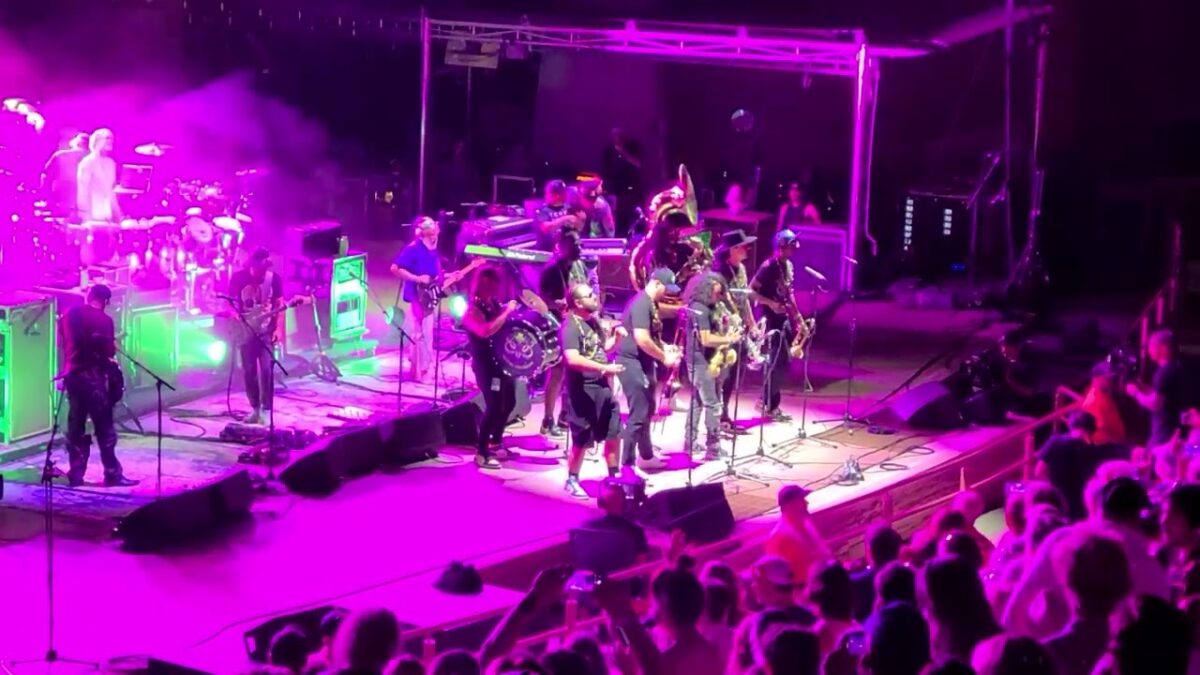 Brothers of Brass with String Cheese Incident - 2nd Line Jam Parade @ Red Rocks - July 12, 2024