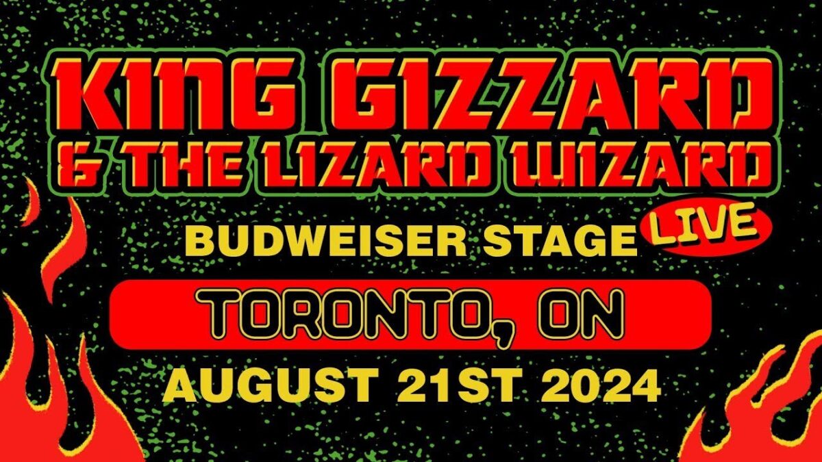 King Gizzard and the Lizard Wizard Live from BUDWEISER STAGE - Toronto, ON 8/21/2024