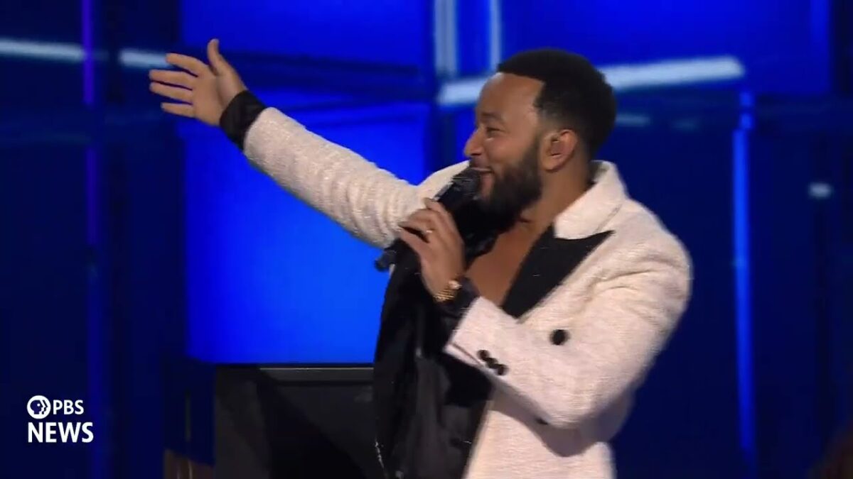 WATCH: John Legend and Sheila E. perform at 2024 Democratic National Convention | 2024 DNC Night 3