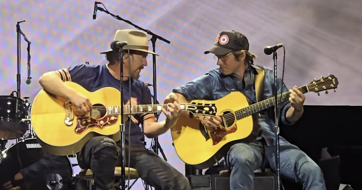 Watch Pearl Jam 'Just Breathe' With Lukas Nelson & 'Smile' With