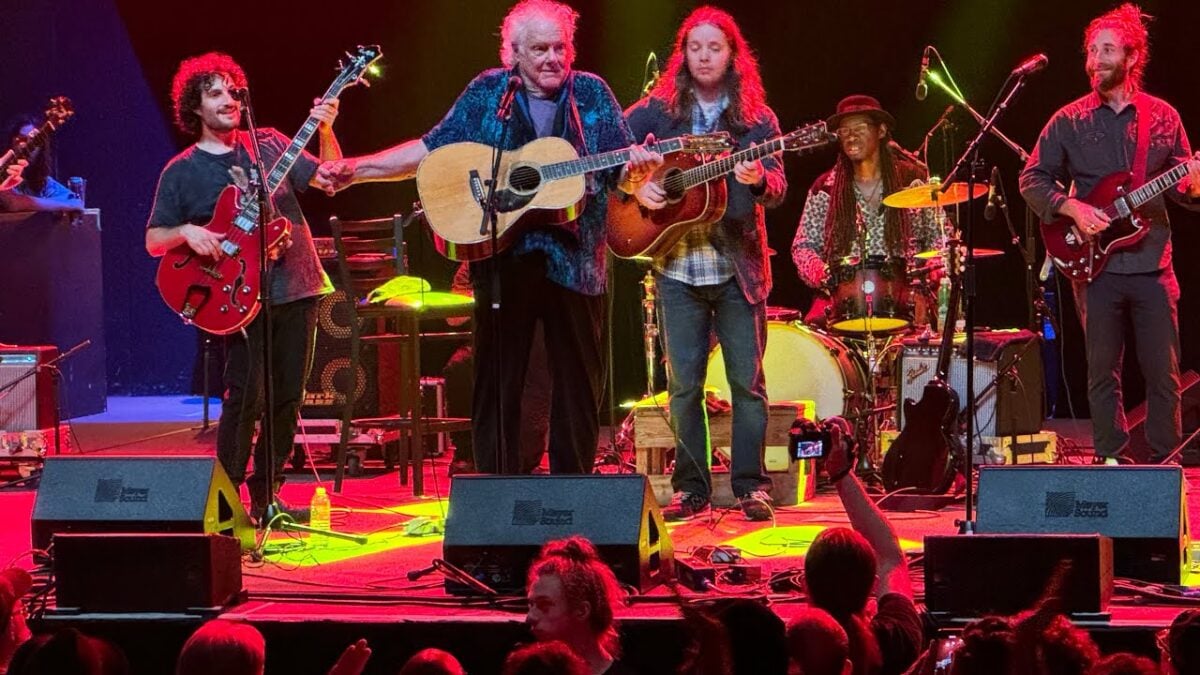Billy Strings joins S. Grisman P.Rowan et al onstage at UC Theater Berkeley 8-18-24