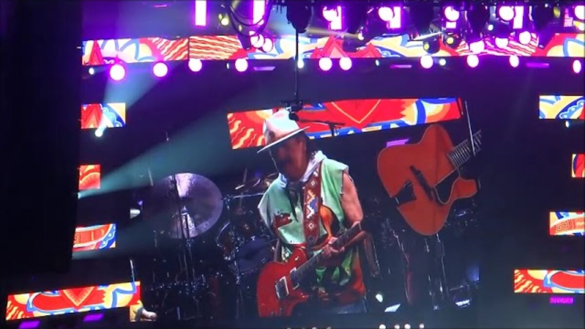 Santana at the Shoreline Amphitheatre Aug 27, 2024