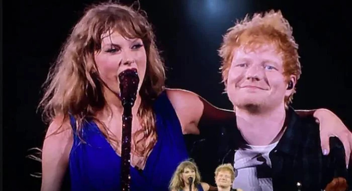 Taylor Swift Ed Sheeran Wembley