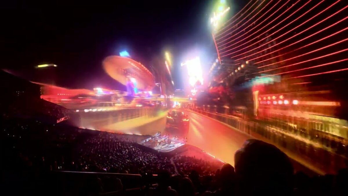 Eagles at the  Sphere opening night Life in the Fast Lane