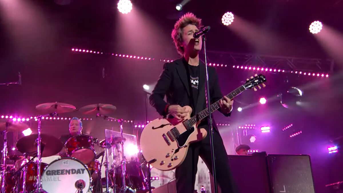 Watch Green Day Rock ‘Kimmel’ With ‘Saviors’ Track ‘Bobby Sox’