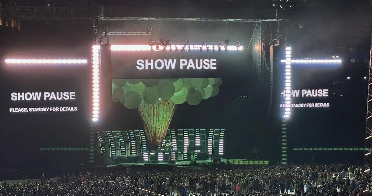 Green Day Drone Detroit