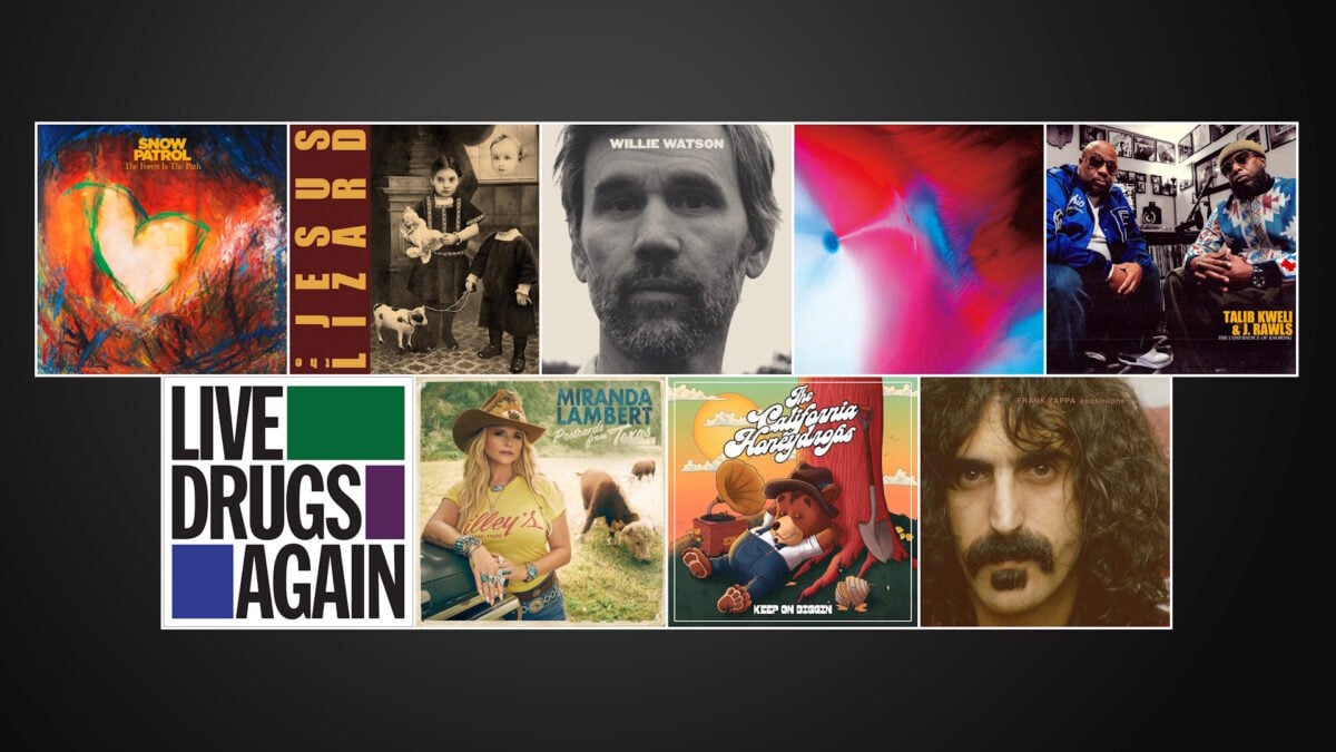 Don't Miss New Albums From Snow Patrol, The Jesus Lizard, Willie Watson, Floating Points & More
