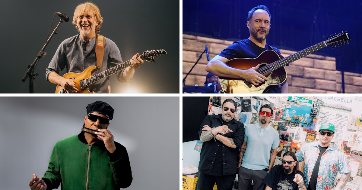 Tickets Phish DMB Stevie Wonder Deftones