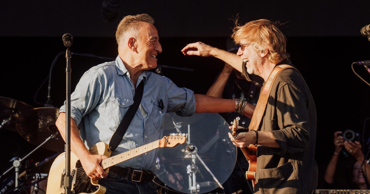 Trey Anastasio Bruce Springsteen Sea Hear Now Roger