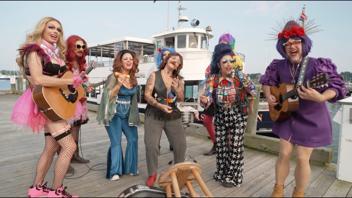 Behind The Walls - Bertha: Grateful Drag & Elle King "Fire On the Mountain" ~ Newport Folk 2024