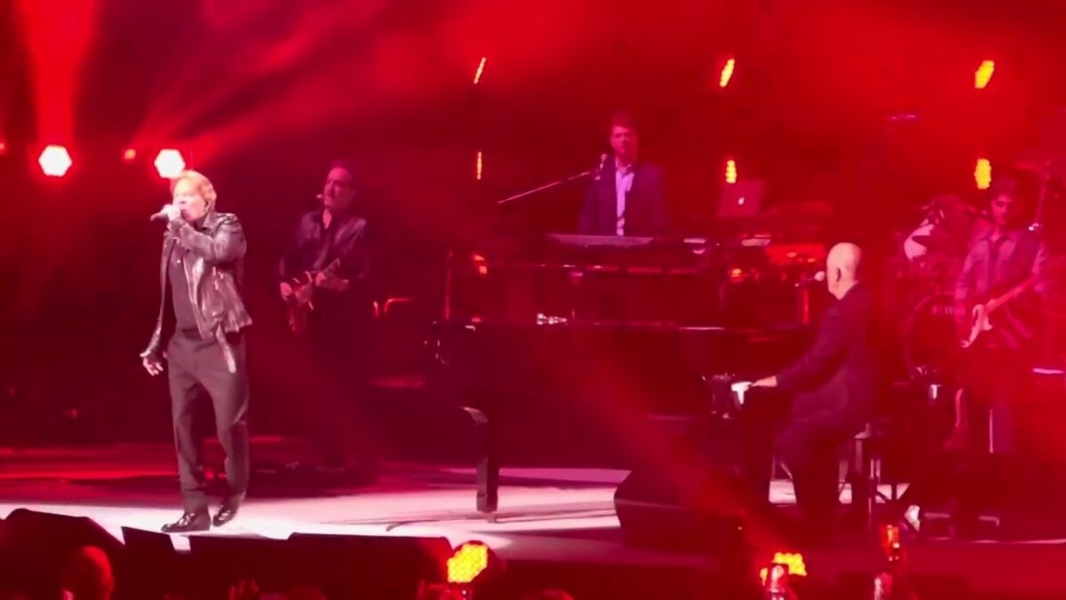 Live and Let Die - Billy Joel & Axl Rose at Intuit Dome in Los Angeles. October 12, 2024