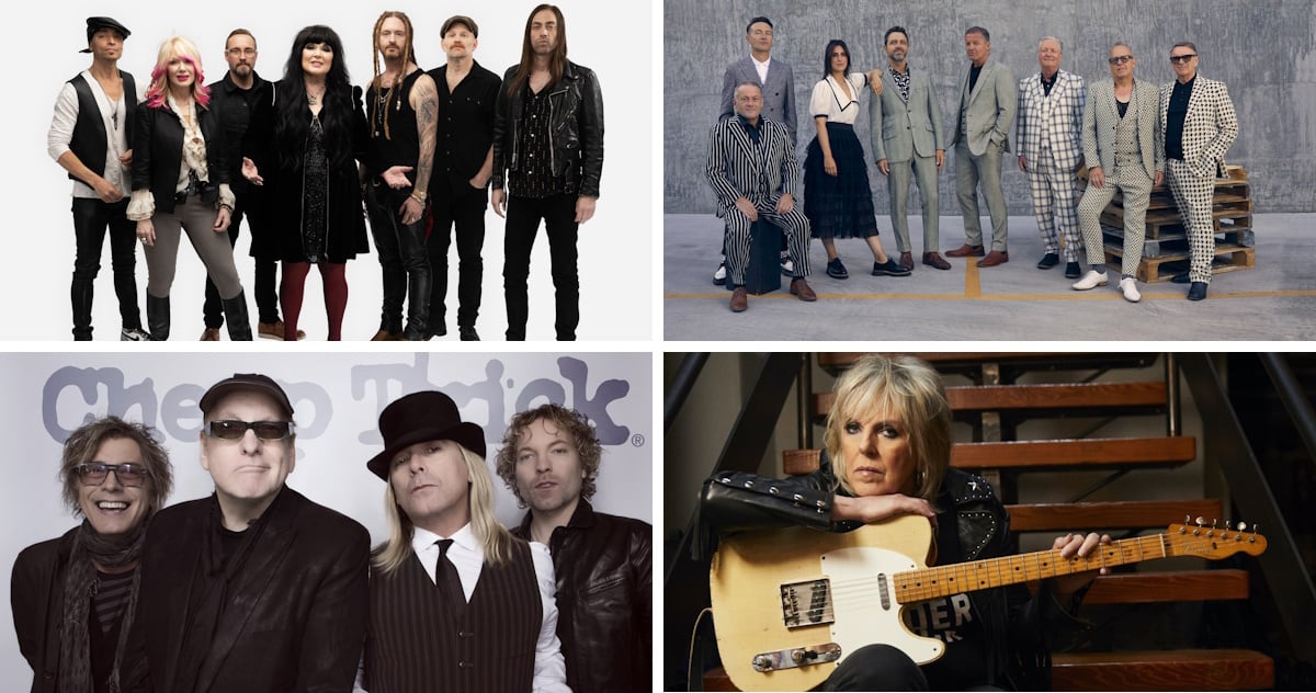 Heart Squeeze Cheap Trick Lucinda Williams Tour