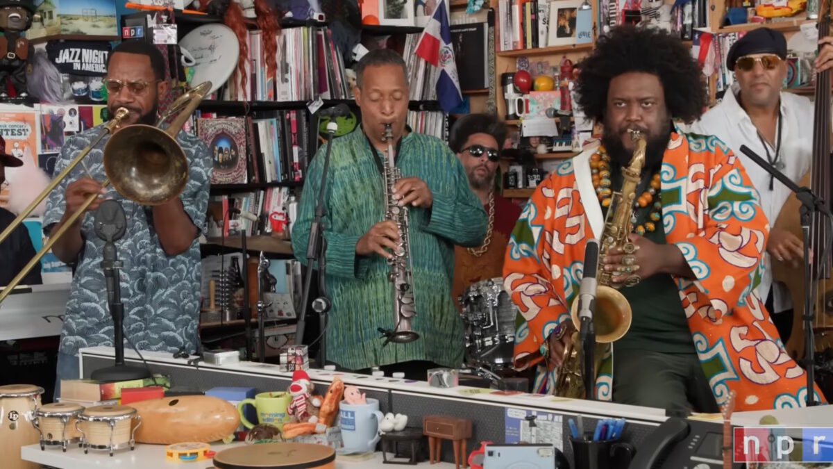 Kamasi Washington Makes Memorable 'Tiny Desk Concert' Debut With Career-Spanning Set