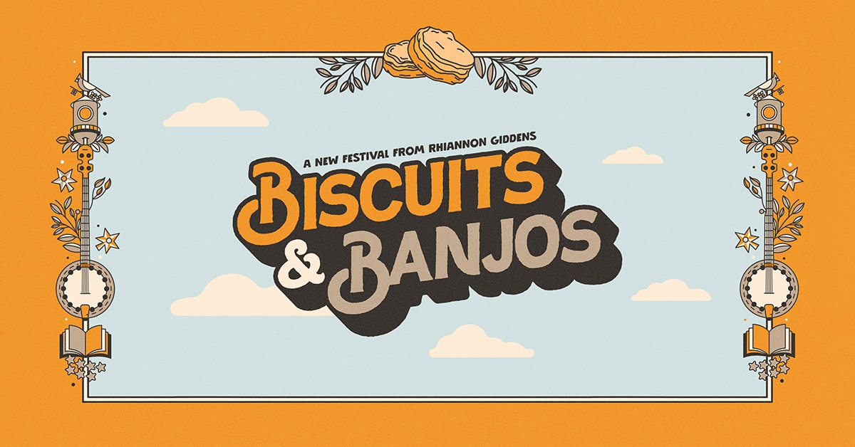 Rhiannon Giddens Biscuits Banjos Logo