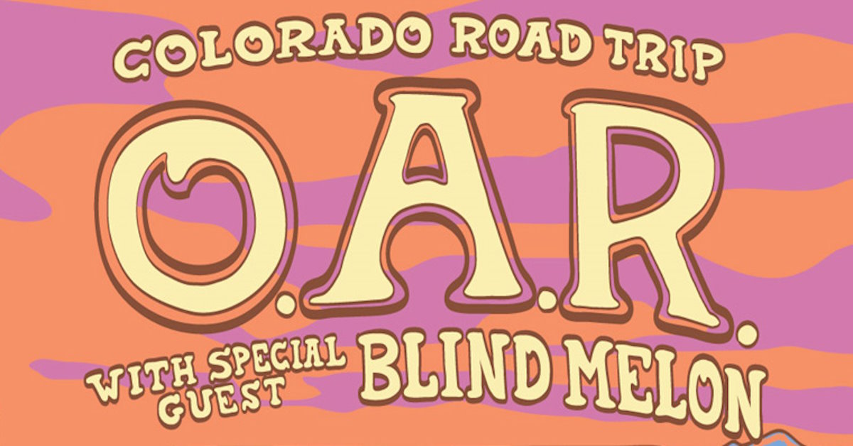 Blind Melon 2025 OAR Colorado Road Trip