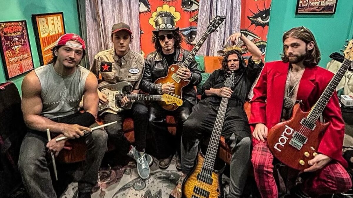 Game On: Dogs In A Pile Uncork ‘Guitar Hero’ Themed Set On Halloween In Oklahoma City