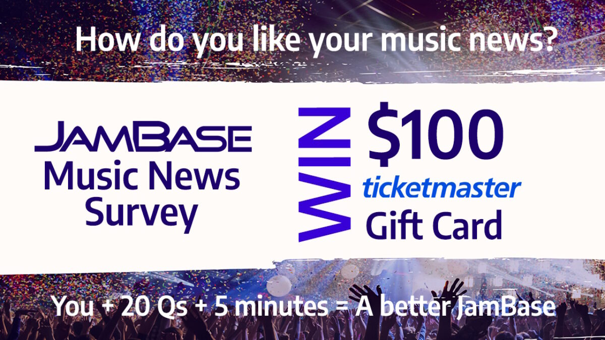 Take The 2024 JamBase Music News Survey For A Chance To Win A Live Music Gift Card!
