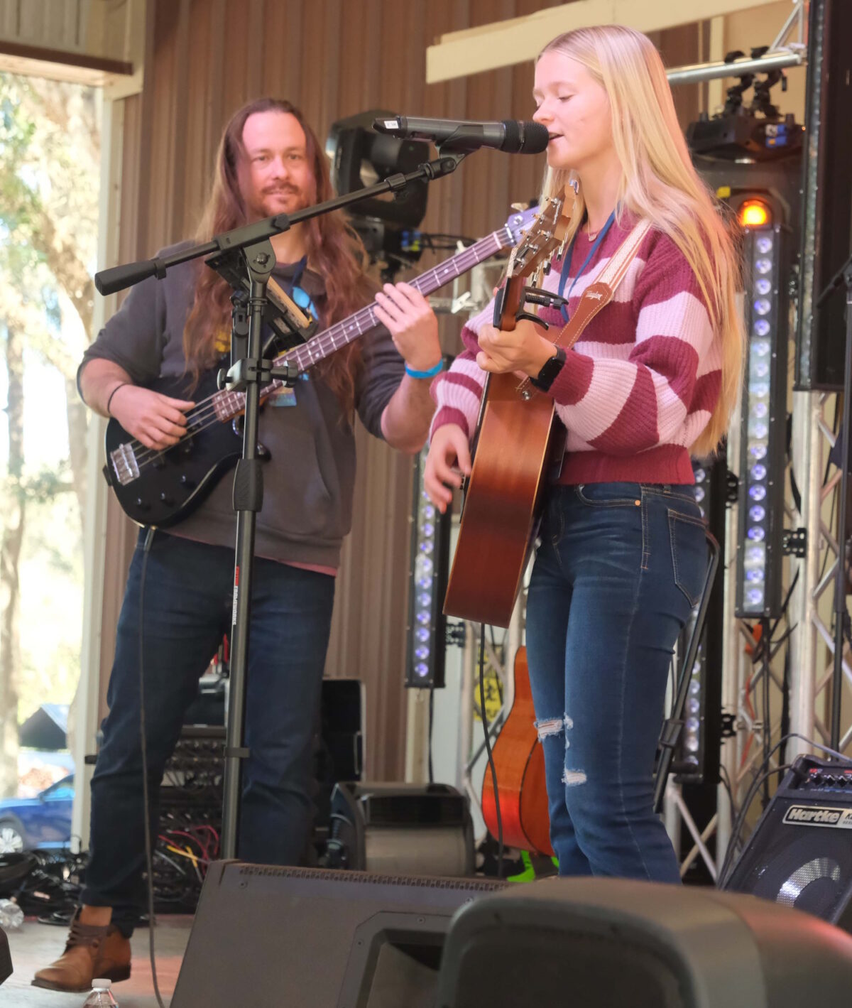 Jocelyn Hobson and Chris Sgammato