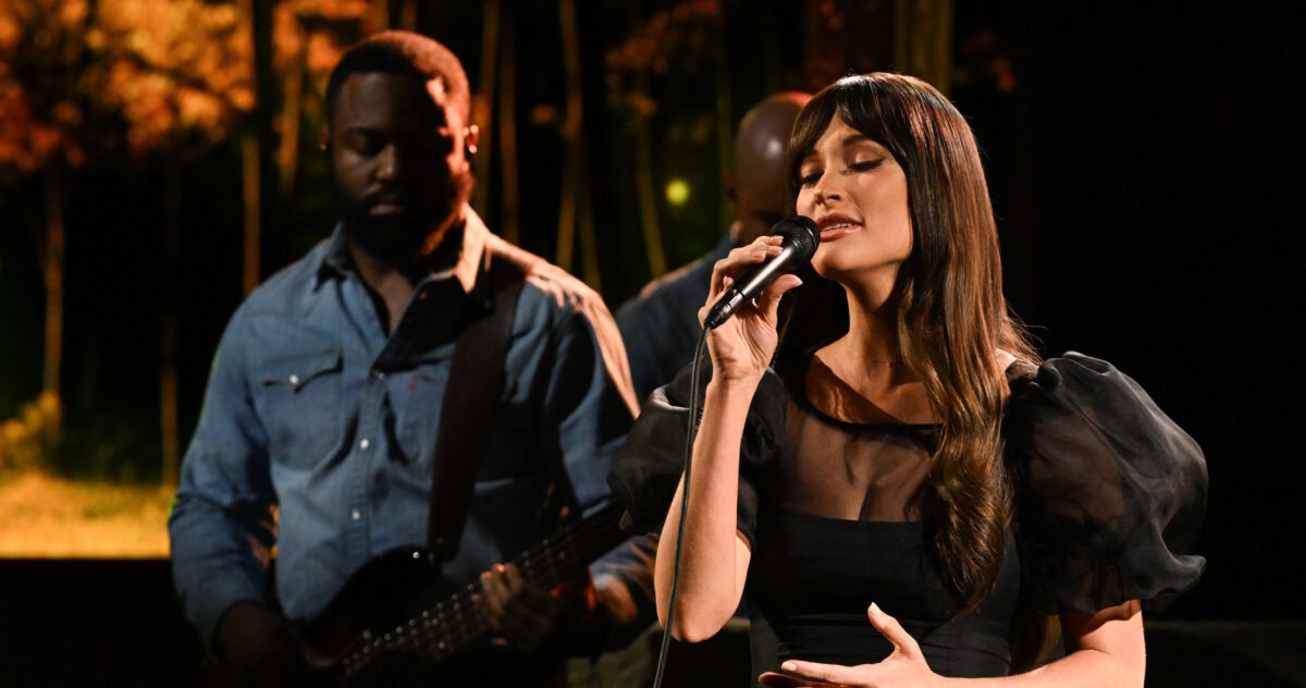 Kacey Musgraves Colbert 2024 Arms Length