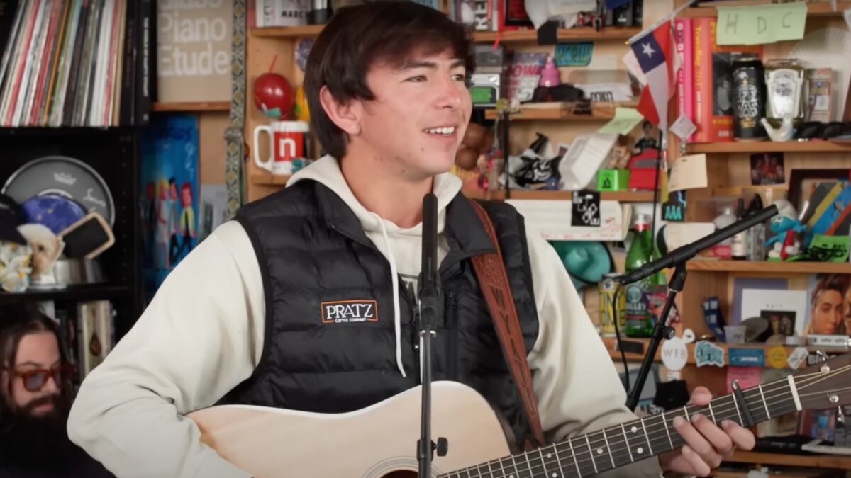Wyatt Flores Wows With 'Welcome To The Plains' Gems On 'Tiny Desk Concert'