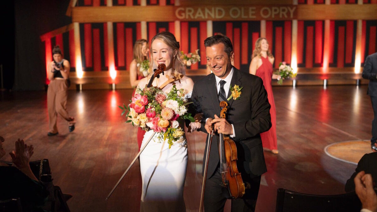 Watch Bronwyn Keith-Hynes & Jason Carter’s Wedding Night Performance At Grand Ole Opry