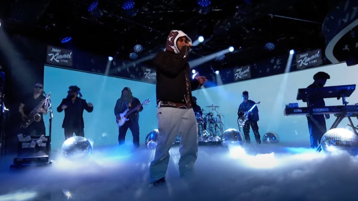 Watch Denzel Curry & The Cold Blooded Soul Band Perform 'GOT ME GEEKED' On 'Kimmel'