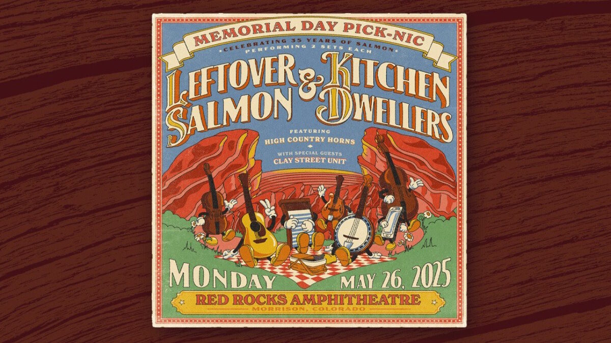Leftover Salmon & Kitchen Dwellers To Host ‘Memorial Day Pick-Nic’ At Red Rocks
