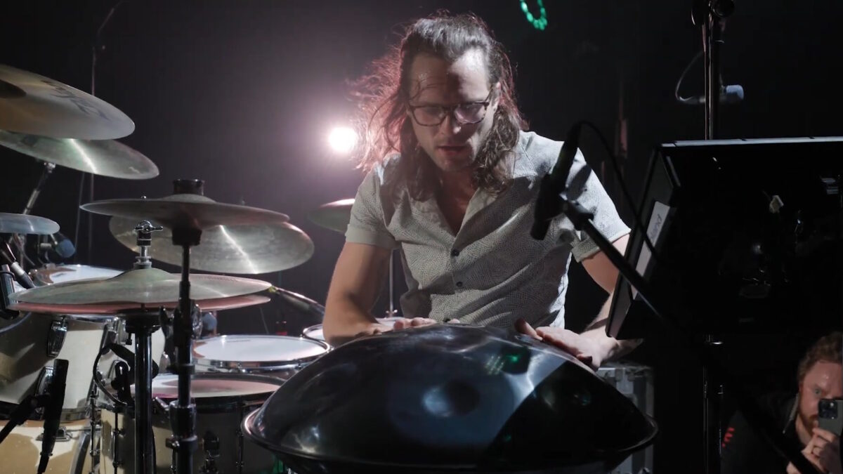 Watch Pigeons Playing Ping Pong Debut ‘The Labyrinth’ Featuring Gator On Steel Handpan