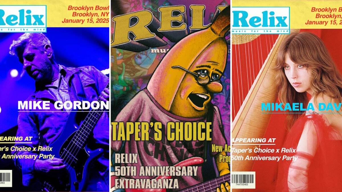 Taper’s Choice Enlists Mike Gordon, Mikaela Davis & Others For Relix 50th Anniversary Party
