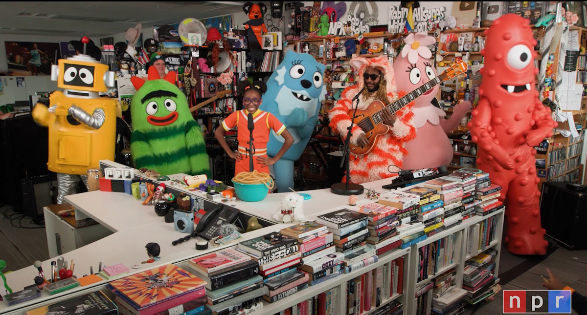 Yo Gabba Gabbaland Thundercat NPR Tiny Desk Concert