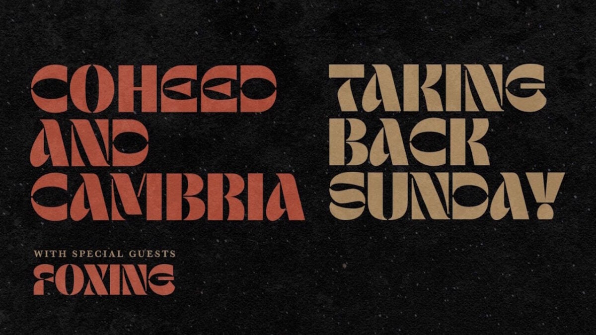 Coheed & Cambria And Taking Back Sunday Announce Co-Headlining Summer 2025 Tour