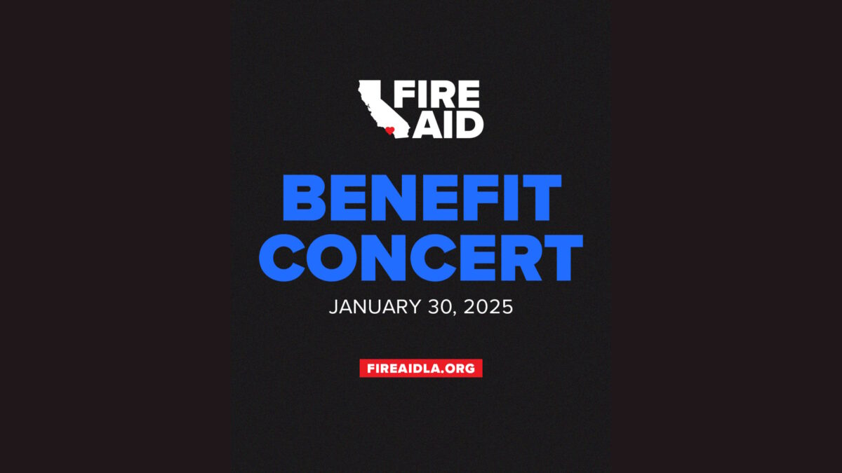 FireAid Benefit Concert Logo 2025