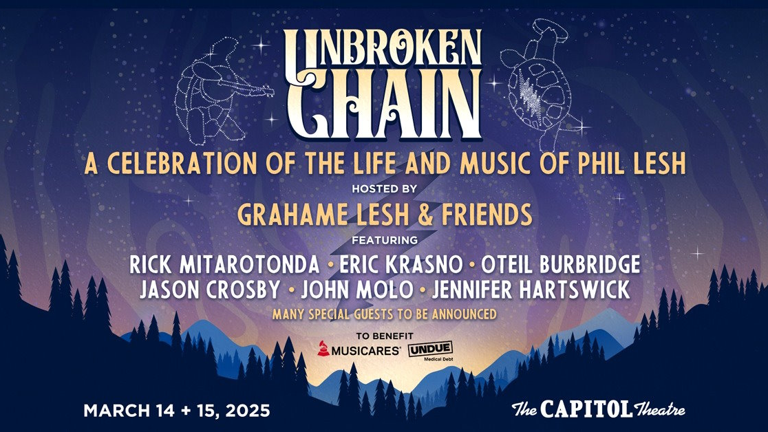 <em>Unbroken Chain: A Celebration Of The Life And Music Of Phil Lesh</em>